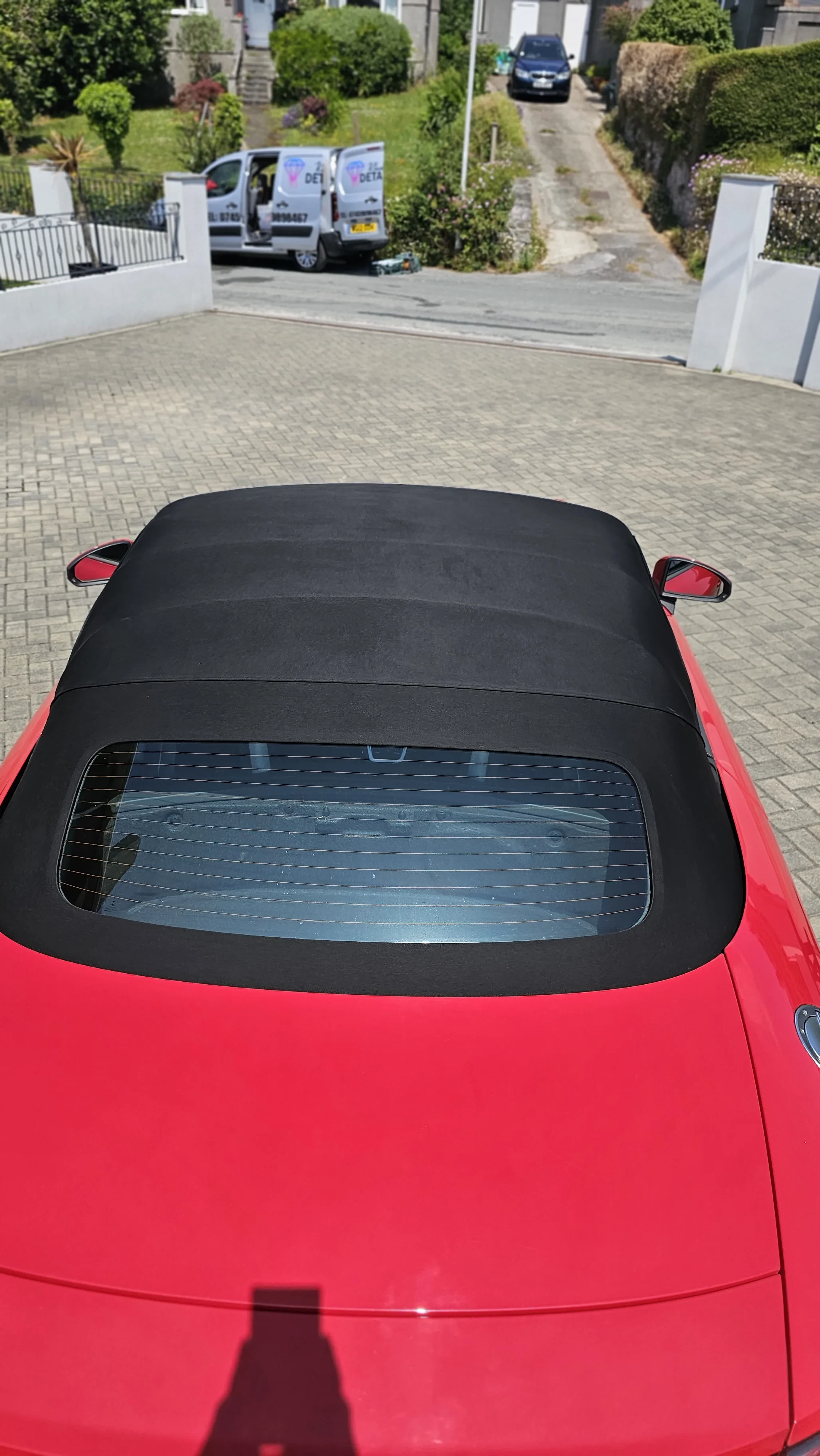 Soft top cleaning after result in Plymouth